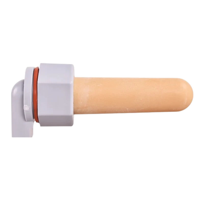 Kalverspeen Hiko 100 mm bruin met kruissnede (5 stuks)