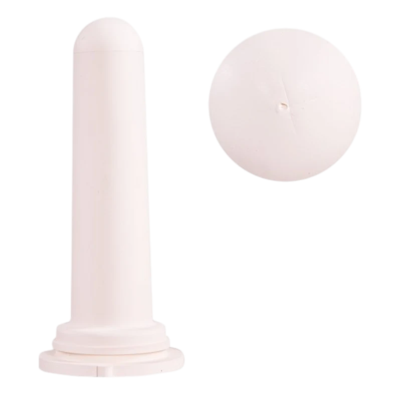 Kalverspeen Hiko 1-Click wit met kruissnede (3 stuks)
