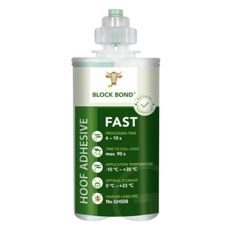 Block Bond Hoof Adhesive - FAST - 200ml