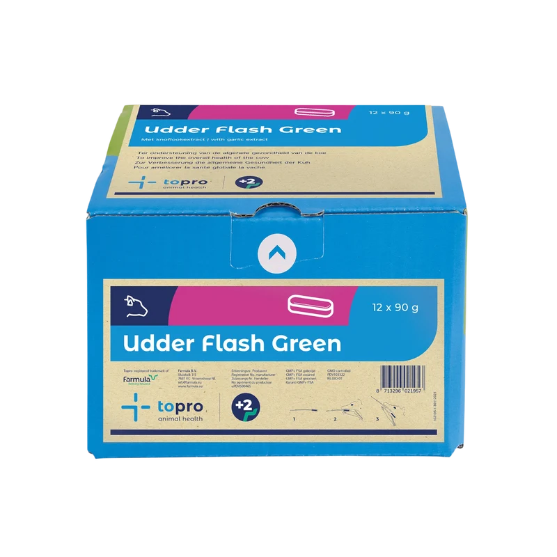 Topro Udder Flash green bolus 4x90 gram