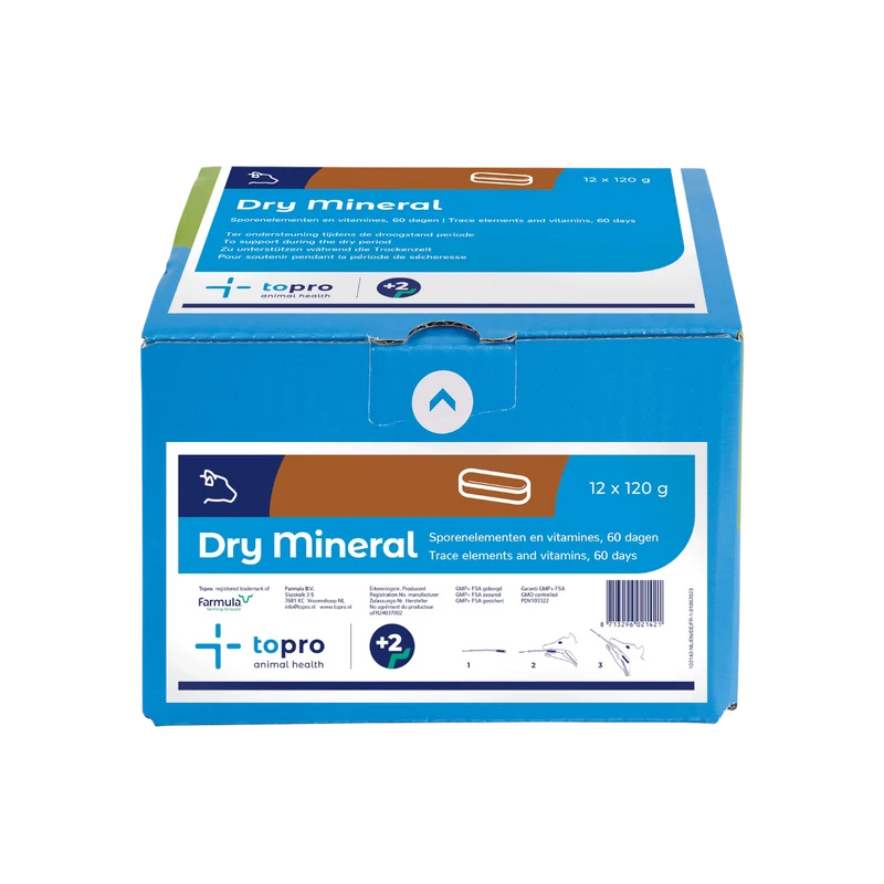 Topro Dry Mineral bolus 12x120 gram