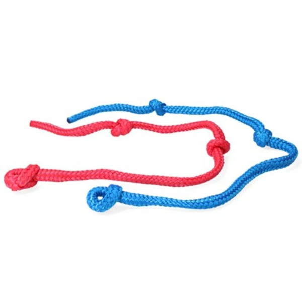 Kalverkoordjes voor Vink veeverlosser - 2 stuks - rood/blauw