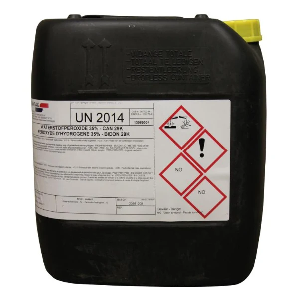 Waterstofperoxide 35% - 27kg
