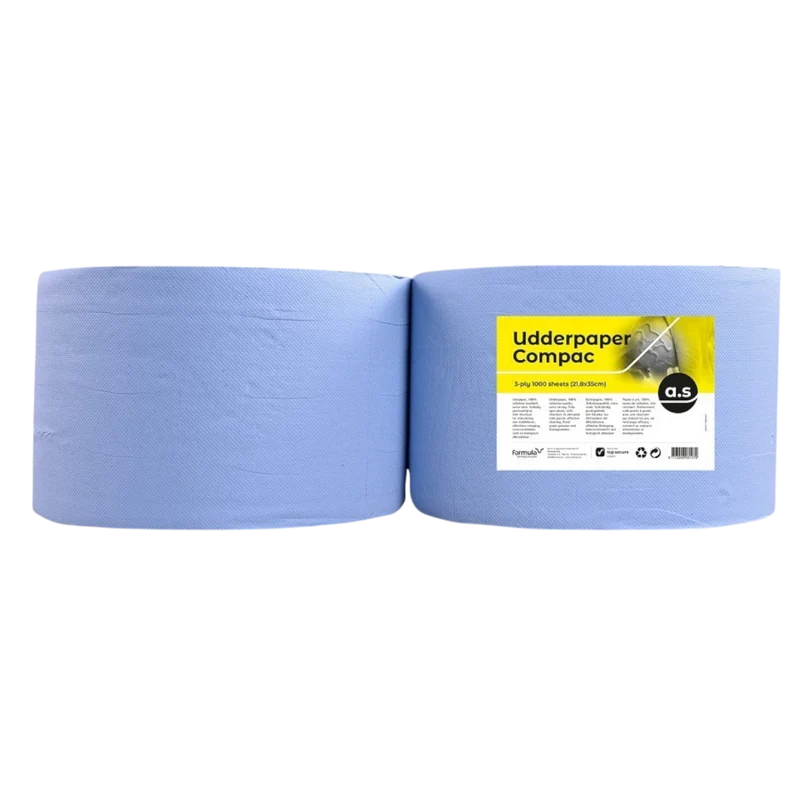 Uierpapier Compac 3-laags 1000 vel (2 rol)