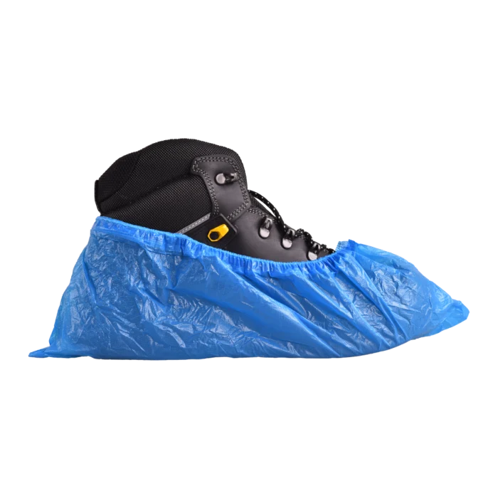 Overschoentjes CPE blauw 100 stuks