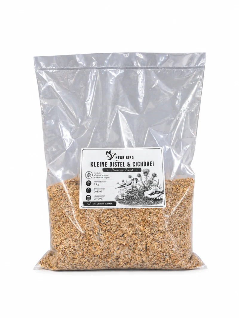 Mélange de chardon et de chicorée de qualité supérieure (1 kg) - Mélange d'herbes pour oiseaux