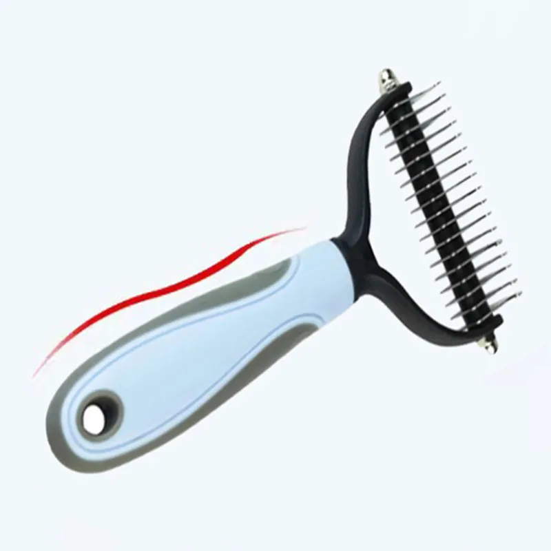 La brosse aux 17 dents qui enlève les poils sans lutter