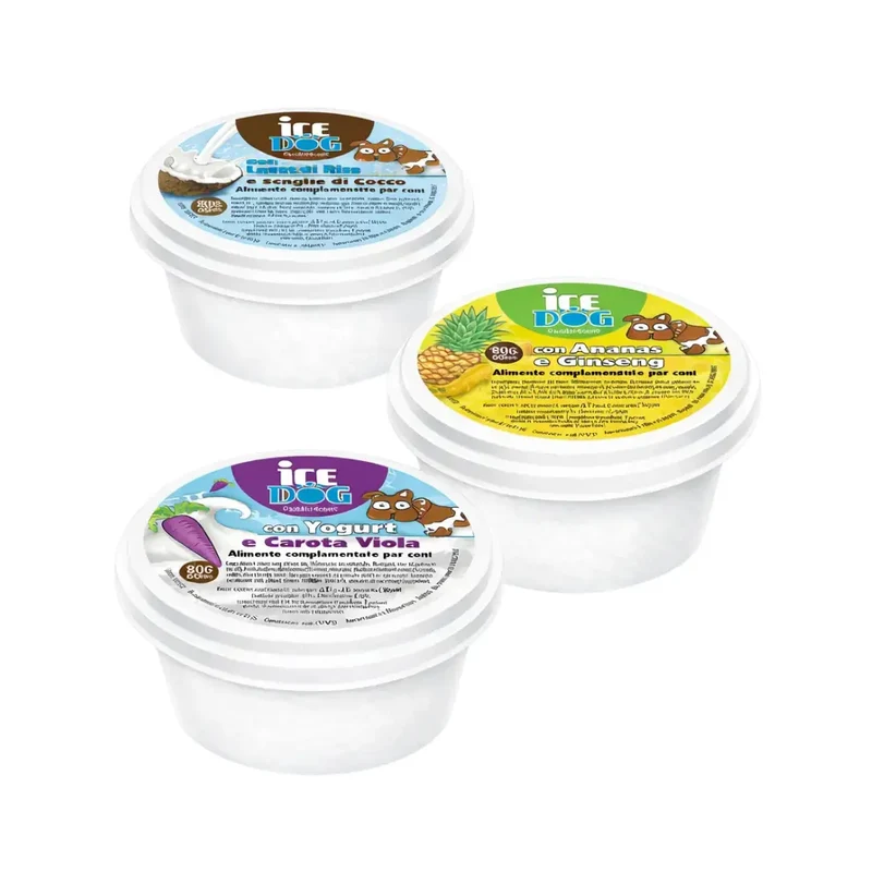 Glace à préparer Ananas & Ginseng Ice Dog