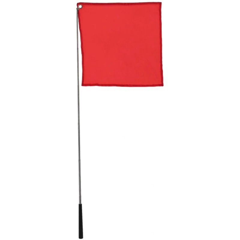 Hippotonic Bâton d'entraînement Ethologisch avec drapeau Rouge