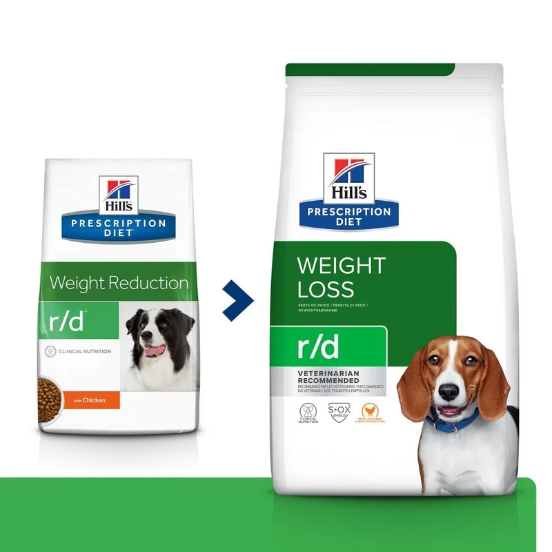 Hill's Prescription Diet r/d Weight Loss au poulet - croquettes chien
