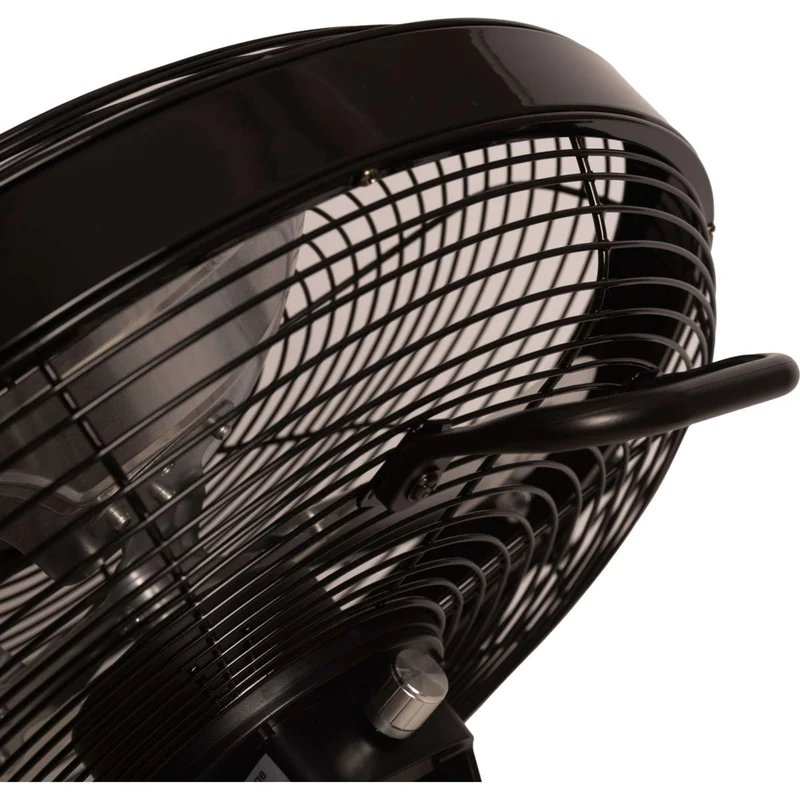 Kentucky Ventilateur sans fil avec Batterie et Chargeur Noir