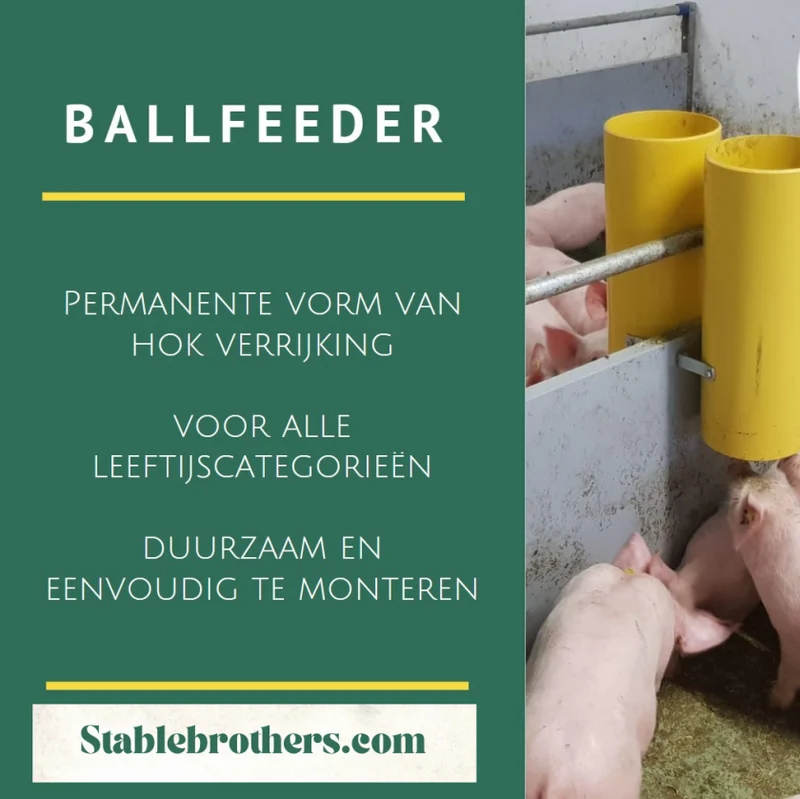Ballfeeder Voerbak