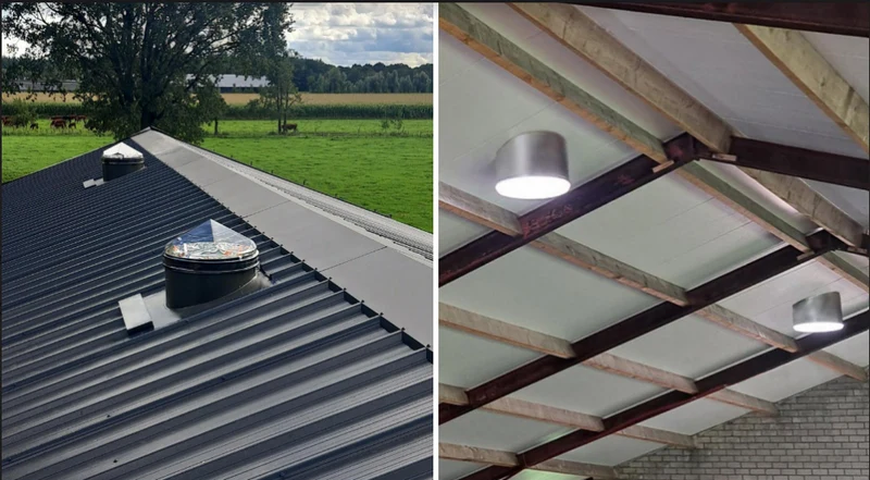 Natuurlijk daglicht op project basis
