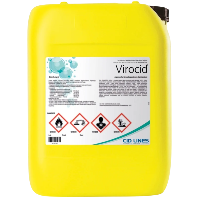 Virocid - Diverse Verpakkingen