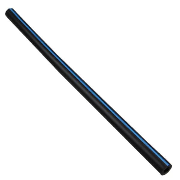 Pulsatieslang kort - 7x14x230 mm - rubber BLAUW