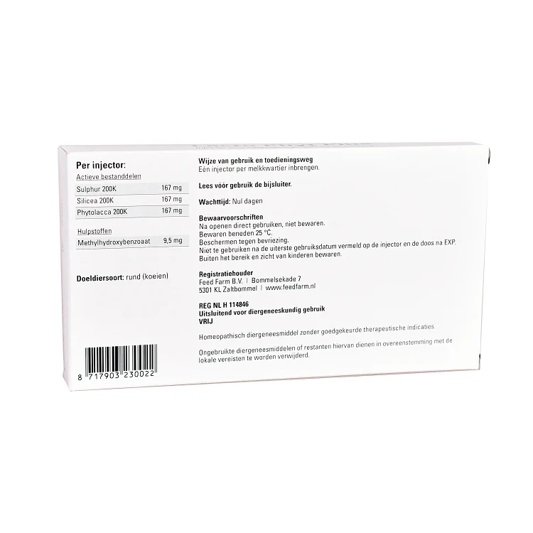 Droogzet injectoren Lacto Phyt Plus