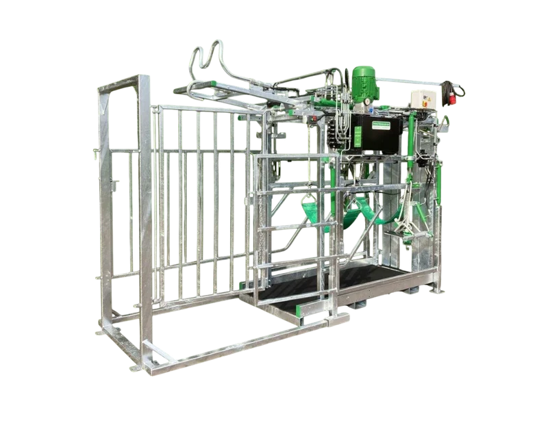 Aanbouwpoort met hekken tbv. Box type L hydra