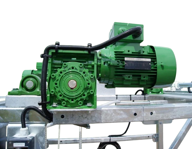 Elektro motor voorpootsteunen 400v
