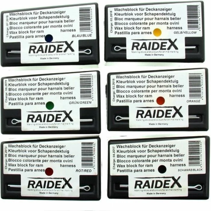 Kleurblok Metaal Raidex