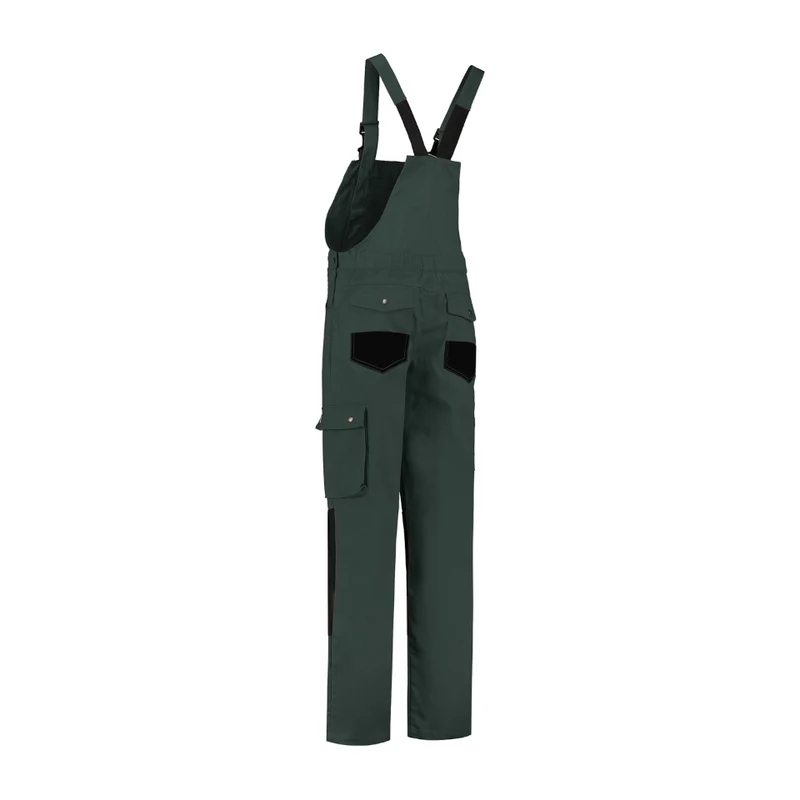 Tuinoverall flessengroen/zwart