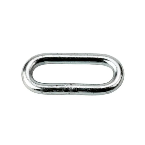 Ovalen schakel - 40 mm lang - verzinkt