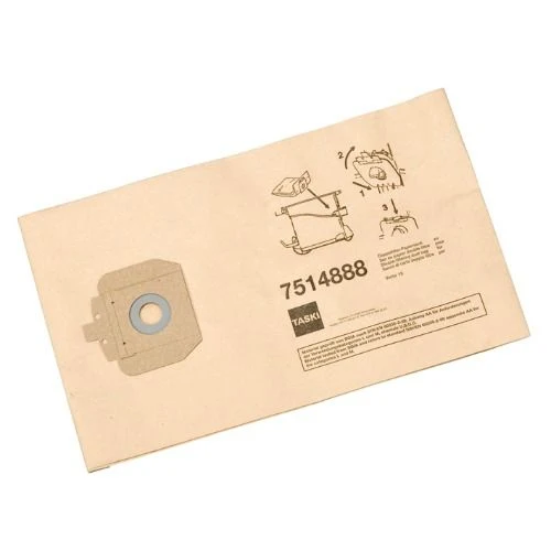 Sacco filtro in carta per vento 15S Diversey TASKI 10 pezzi DISPONIBILE IN 7 GIORNI LAVORATIVI