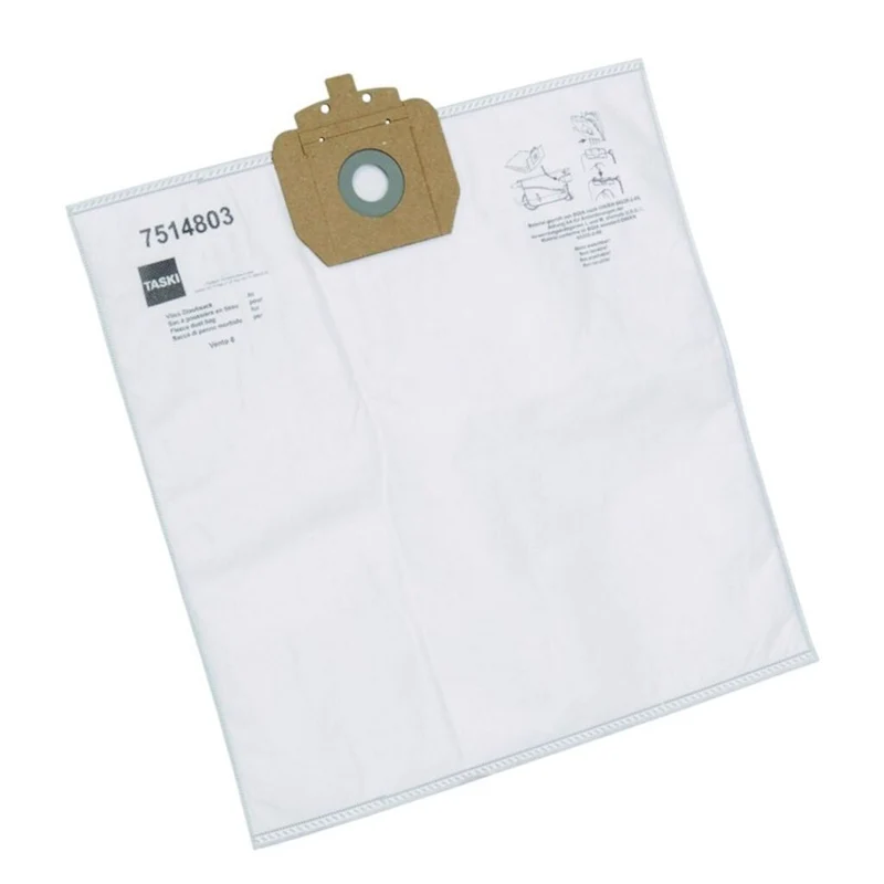 Sacco filtro in tessuto per vento 8S Diversey TASKI 10 pezzi DISPONIBILE IN 7 GIORNI LAVORATIVI