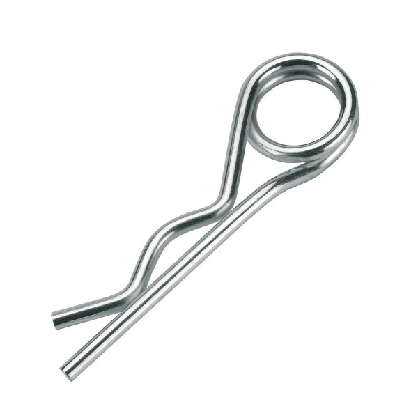 Borgveer dubbel - verzinkt - 3 mm