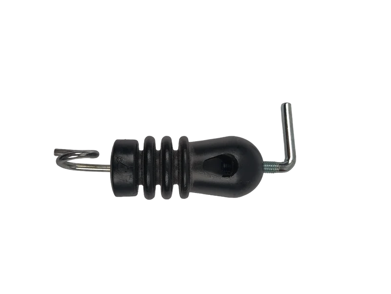 Isolator voor ovalen rantsoenpaal