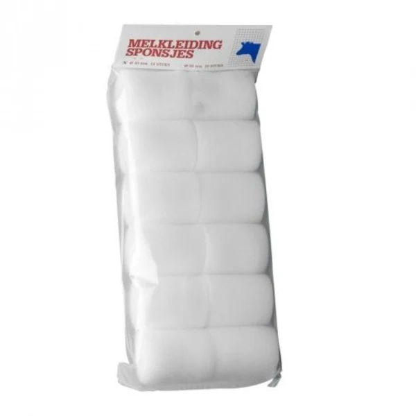 Melkleidingsponsjes - 40/50 mm - 10 stuks