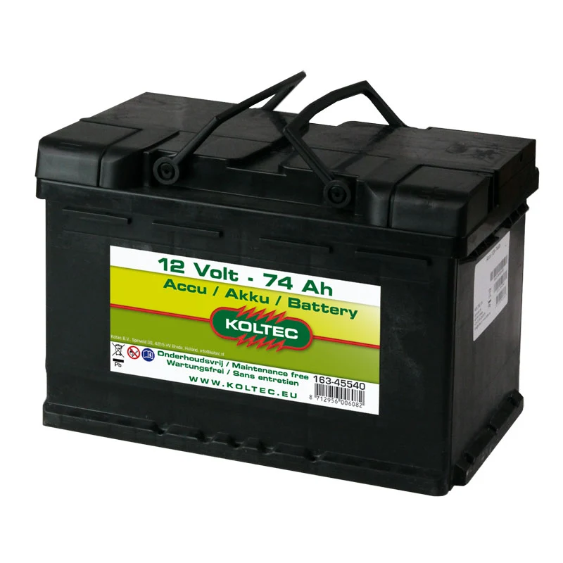 Accu 12V 74 Ah