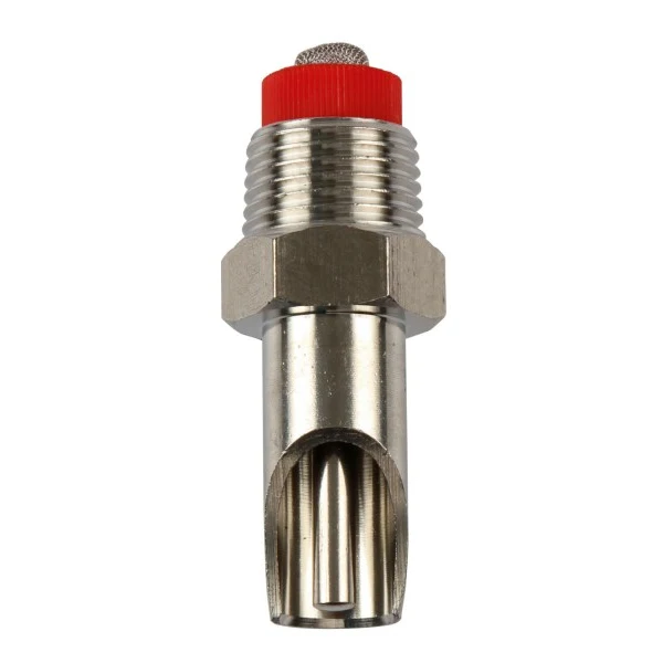 Bijtnippel RVS 1/2"(3/4") - 79 mm - 8 mm pin - 3 l/min