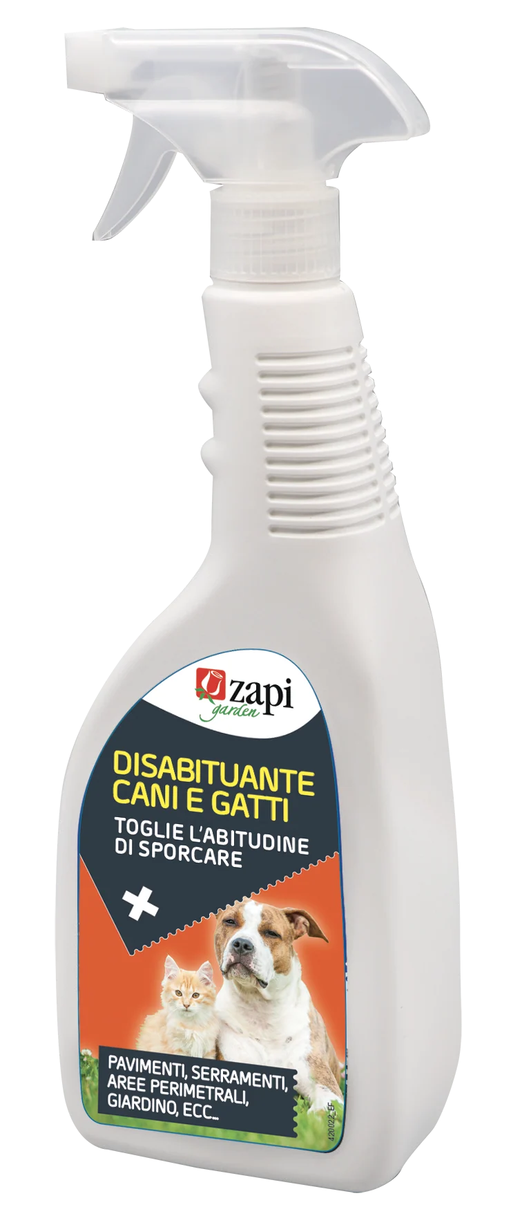 Disabituante repellente spray per cani e gatti Zapi Disabituante Cani e Gatti 750 ml