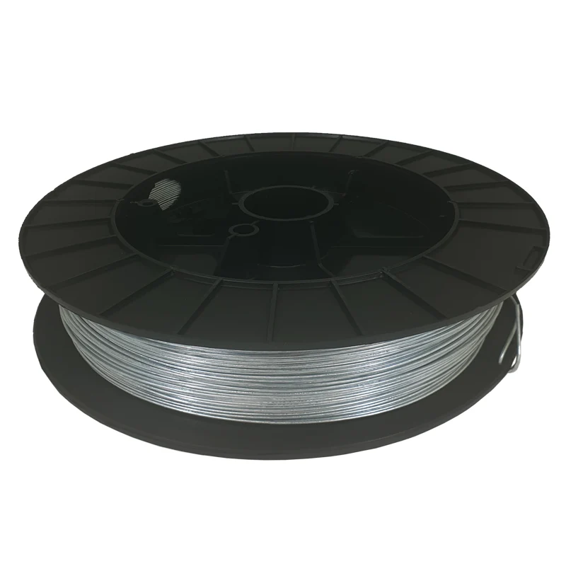 Draad, verzinkt, ca. 400 mtr 2,0 mm, 10 kg, breekkracht 250 kg, weerstand 50 Ohm/km