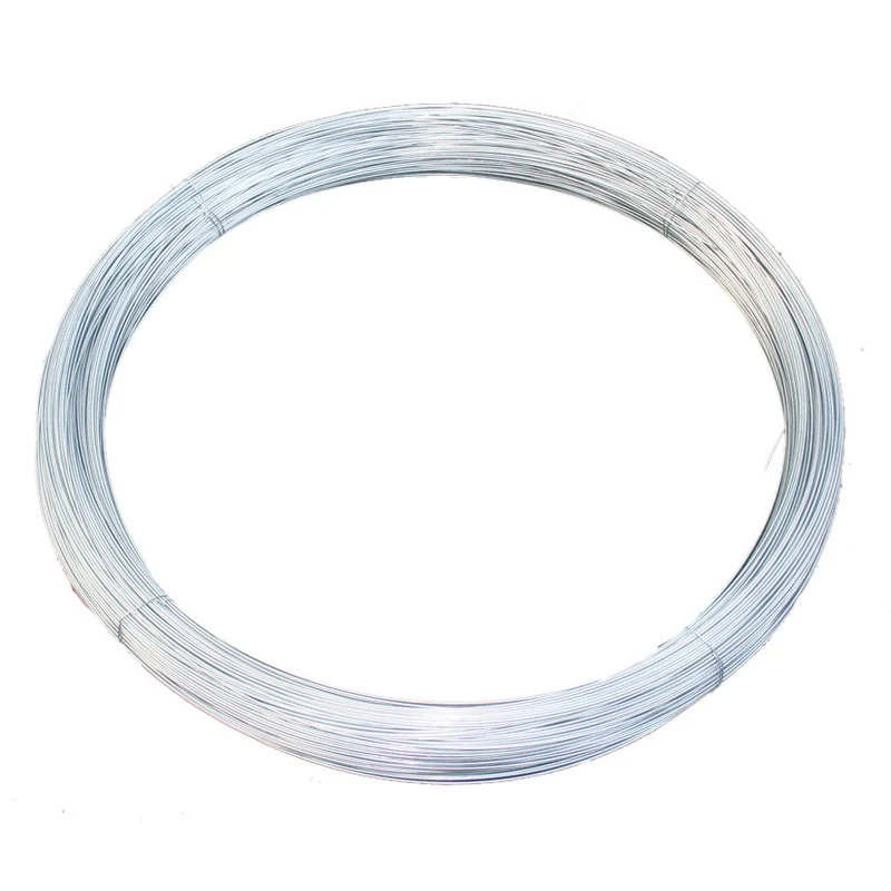 Draad, staal gealuminiseerd, ca. 650 mtr 2,5 mm, 25 kg, breekkracht 500 kg, weerstand 35 Ohm/km