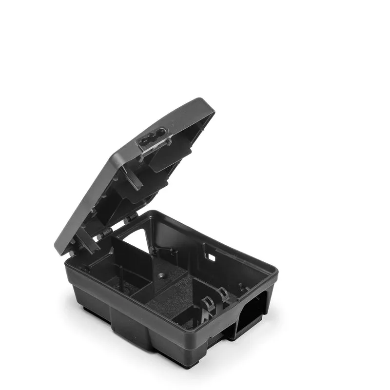 Erogatore di sicurezza per esche rodenticide Vebi Gulp Box Tiger trasparente