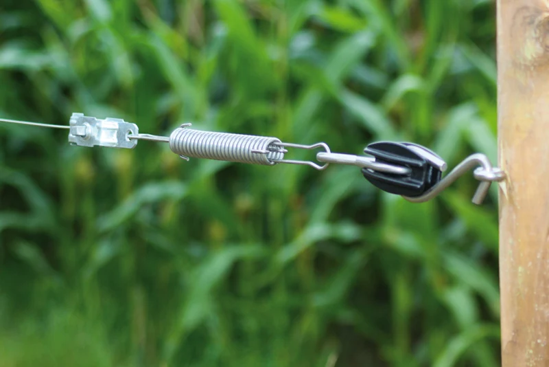 Veerset klein RVS/INOX met spanner