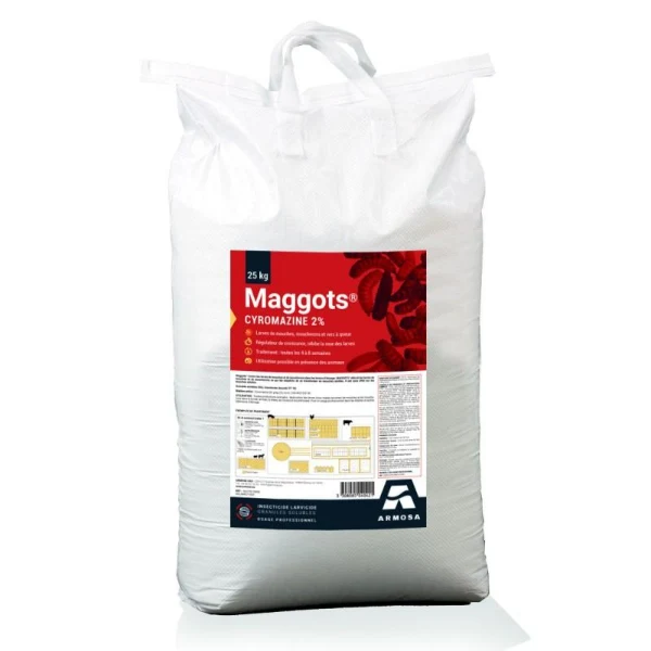 Maggots - madenbestrijding - 25 kg