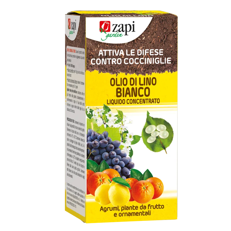 Olio di lino corroborante concentrato per piante Zapi Olio di Lino Bio 200 ml