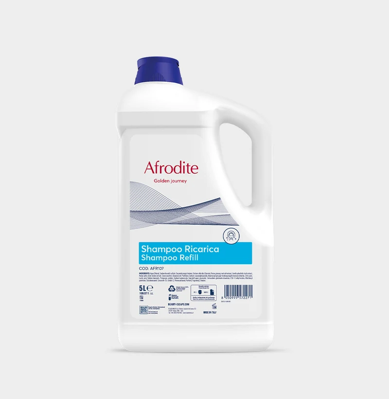 Shampoo per hotel Beauty Escape Afrodite Shampoo 2x5 litri DISPONIBILE IN 7 GIORNI LAVORATIVI
