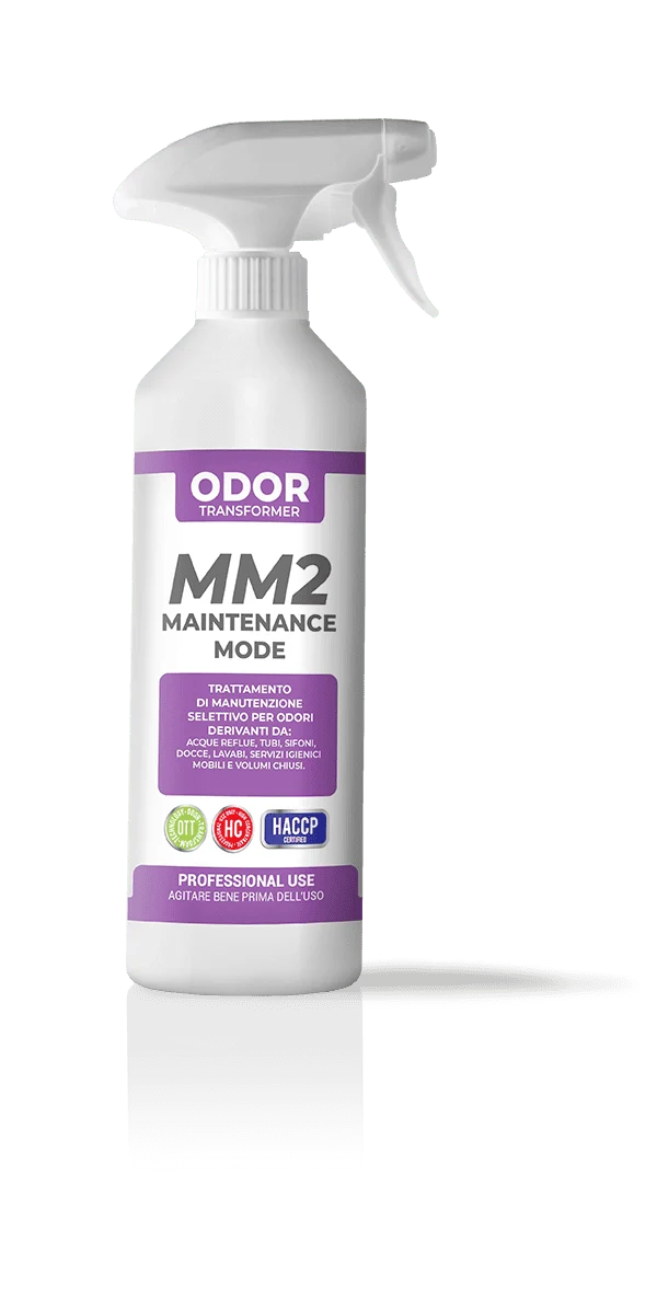 Neutralizzatore di odori trattamento di mantenimento Vebi DeoDue+ Professional Odor Transformer MM2 600 ml
