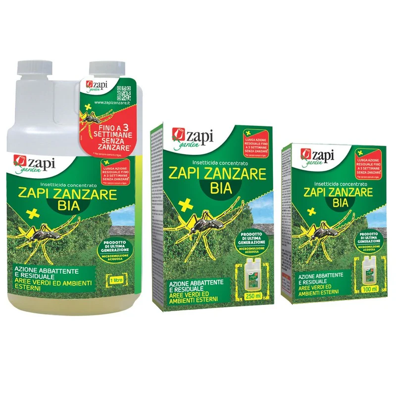 Insetticida concentrato per zanzare Zapi Zanzare Bia 250 ml