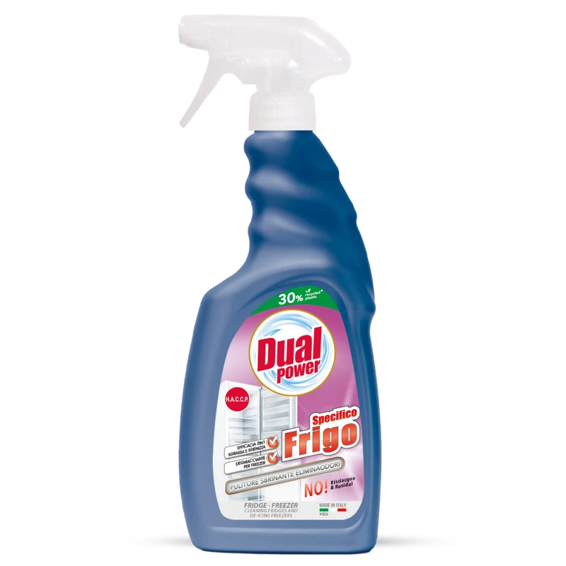 Detergente igienizzante per frigorifero Dual Power Detergente Frigo 500 ml DISPONIBILE IN 7 GIORNI LAVORATIVI