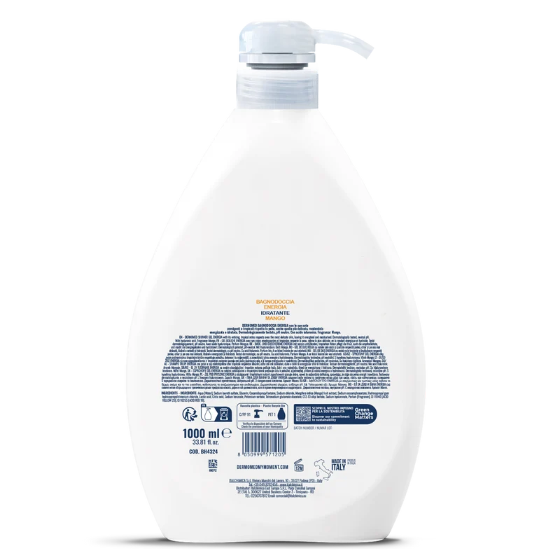 Bagnodoccia idratante Dermomed Energia 6x1 litro DISPONIBILE IN 7 GIORNI LAVORATIVI