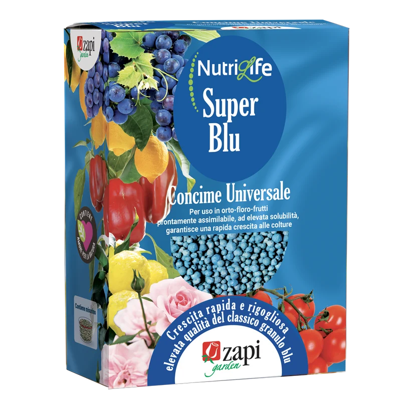 Concime granulare universale NPK Zapi Super Blu Universale 1 kg