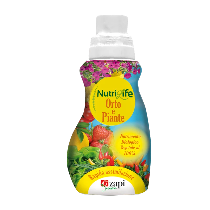 Concime liquido vegetale per orto e piante Zapi Nutrilife Bio Orto e Piante 350 g