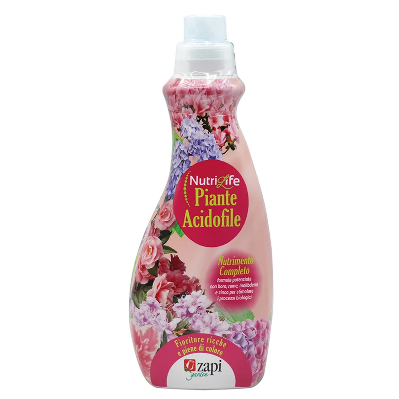 Concime liquido per piante acidofile Zapi Nutrilife Piante Acidofile 1 litro