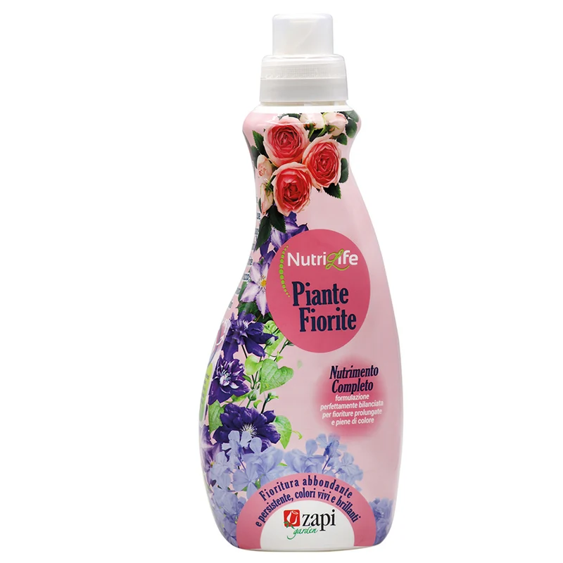 Concime liquido per piante fiorite Zapi Nutrilife Piante Fiorite 1 litro