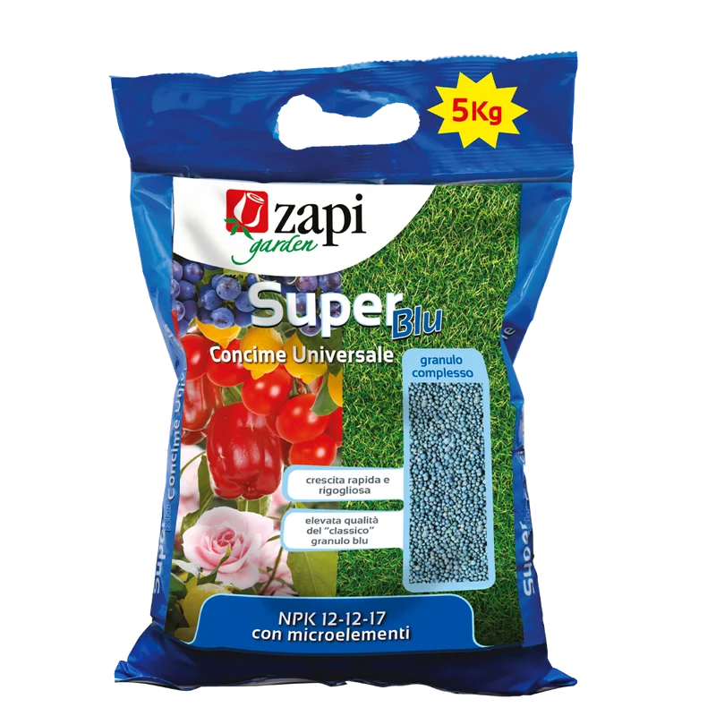 Concime granulare universale NPK Zapi Super Blu Universale 5 kg