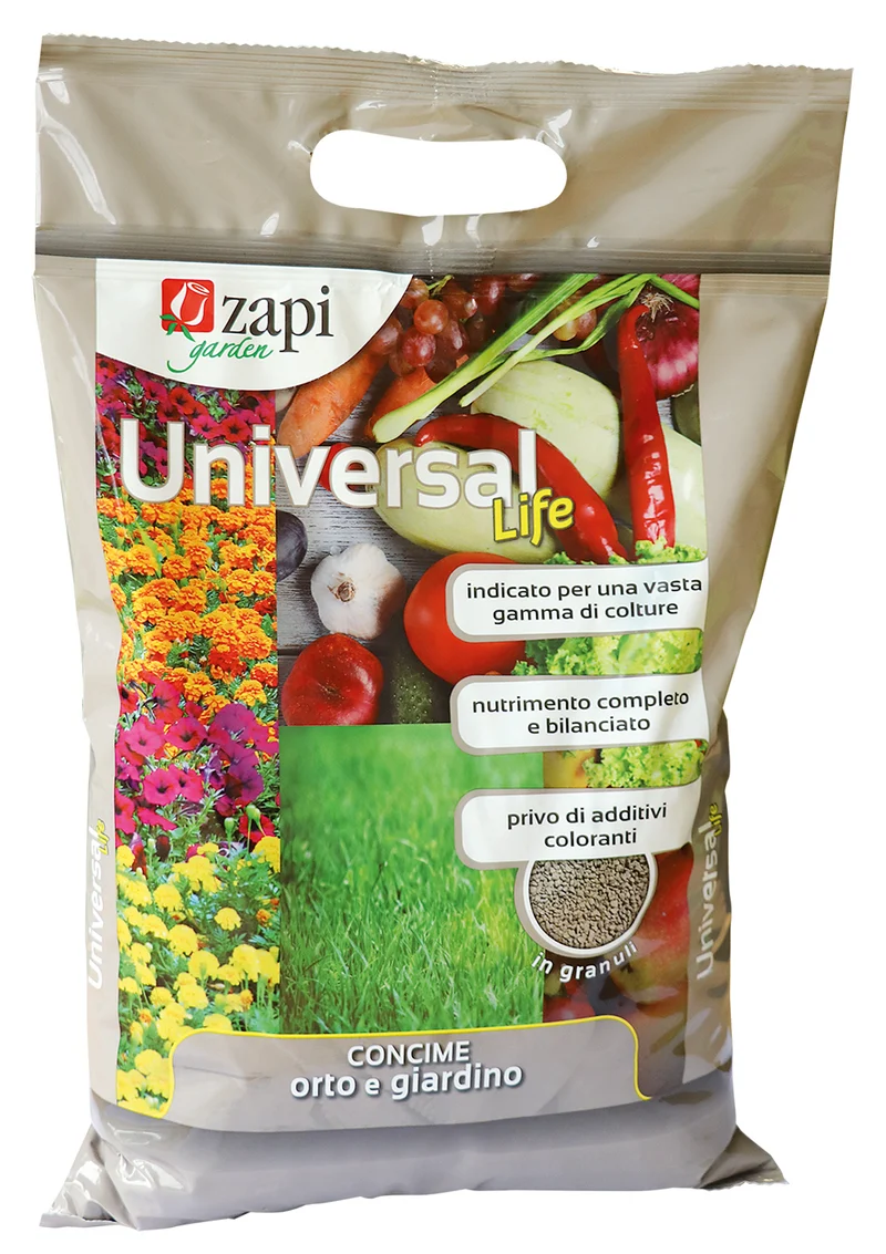 Concime granulare universale a lenta cessione Zapi Universal Life Plus 4 kg